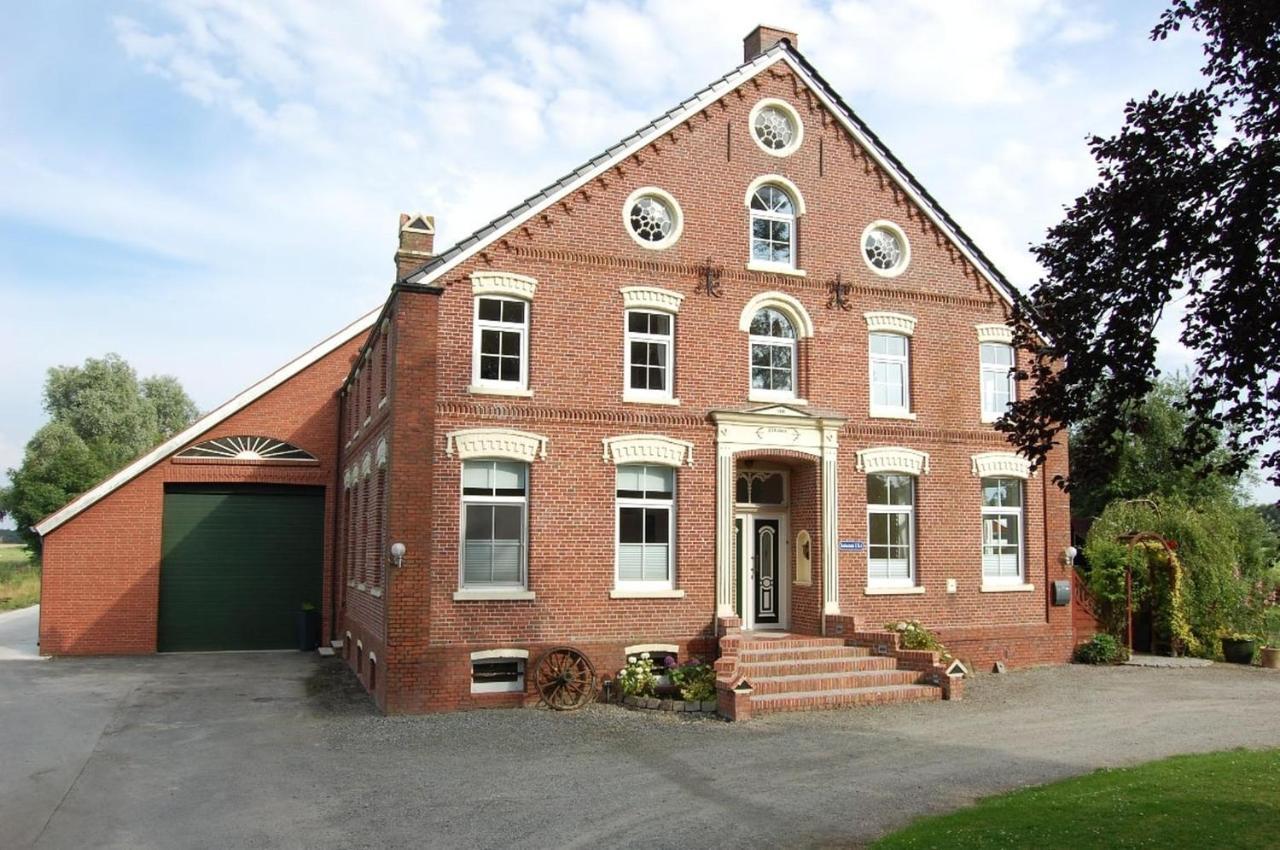 Ferienwohnung im Gulfhof Krummhörn Exterior foto